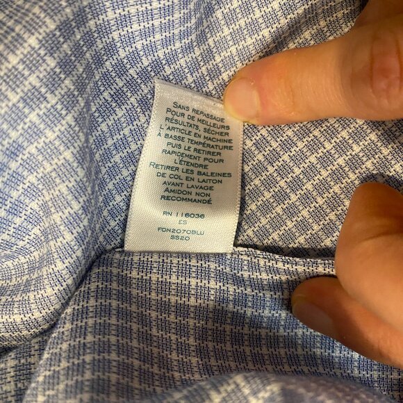 Charles Tyrwhitt Non-Iron Prince of Wales Check Shirt (15.5/33 inches) - Picture 4 of 8